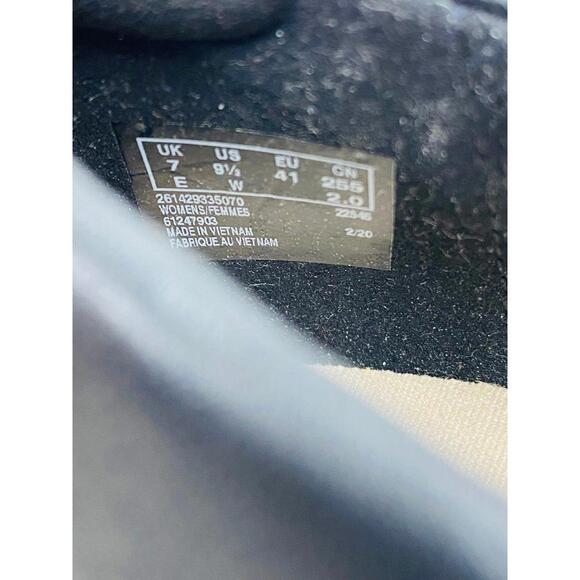 Clarks Navy Leather Loafers - Picture 4 of 9